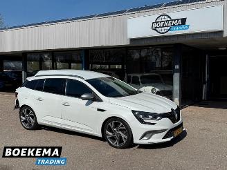 dommages fourgonnettes/vécules utilitaires Renault Megane Estate 1.6 DCI GT-Line 163PK Automaat F1 Bose HUD 2017/12