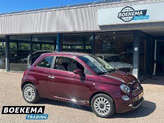 Damaged car Fiat 500 1.0 Hybrid Lounge Navigatie Climate Cruise PDC 2020/7