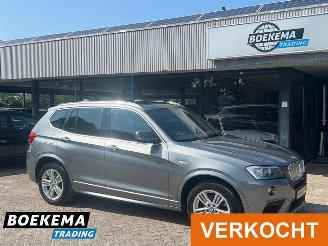 skadebil auto BMW X3 35d XDrive 313PK M-Sport Automaat F1 Panorama Lane-Ass Trekhaak 2013/7