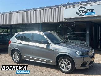 Schadeauto BMW X3 35d XDrive 313PK M-Sport Automaat F1 Panorama Lane-Ass Trekhaak 2013/7