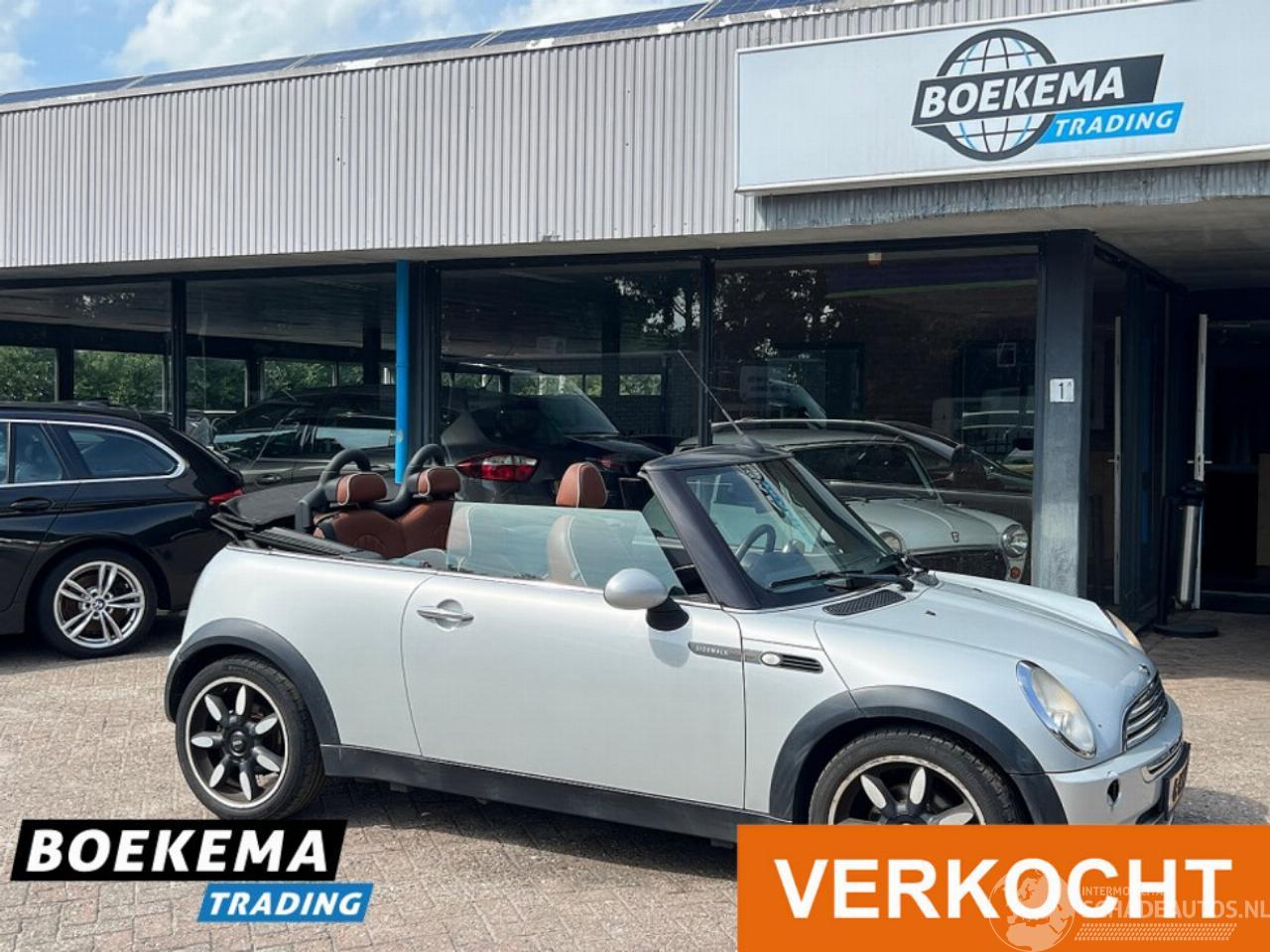 Mini Cabrio Cooper 1.6 Automaat Leder Cruise Stoelverw. PDC