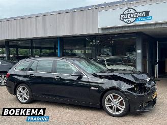 Voiture accidenté BMW 5-serie 518d High Executive Xenon HUD Keyless Climate Cruise PDC Trekh. 2017/2
