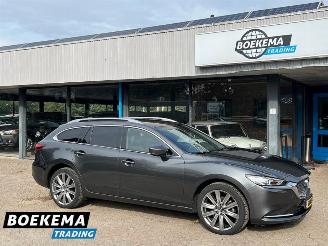 Vrakbiler auto Mazda 6 Sportbreak 2.5 SkyActiv-G Aut Keyless HUD Navi Camera Stoelkoel. 2022/9