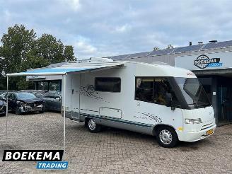 skadebil camper Dethleffs  230/DETHLEFFS Globetrotter Airco Zonnepaneel Luifel Fietsendrager 2000/4