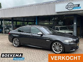 Auto incidentate BMW M550 5-Serie M550XD xDrive High Exe Open-Dak Elec-Trekhaak Stoelverkoeling HUD Memory 2015/2