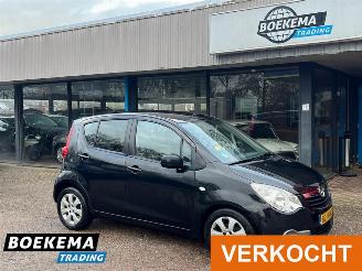 krockskadad bil auto Opel Agila 1.2 Enjoy Airco LMV Elektrische Ramen 2009/2
