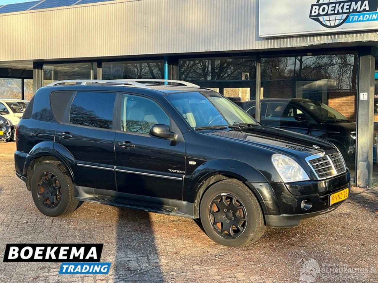 Ssang yong Rexton SSangYong RX 270 XVT Automaat Leer Memory Cruise Clima Sapphire