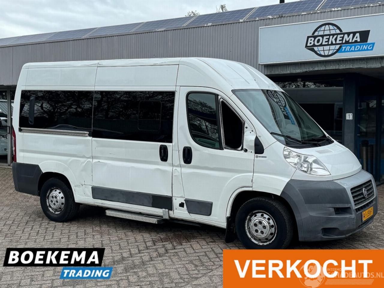 Fiat Ducato 2.3 MJ 120PK 9-Persoons Rolstoellift Luchtvering Webasto Airco