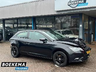Voiture accidenté Seat Leon 1.4 TSI FR 122PK Climate Cruise Stoelverw. 2013/9
