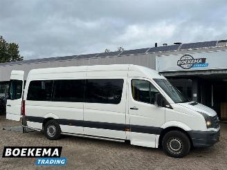 skadebil bedrijf Volkswagen Crafter 35 2.0 TDI L3H2 Rolstoellift Airco 9-Persoons 6-Hand 2013/3
