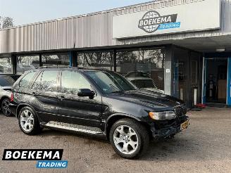 Voiture accidenté BMW X5 4.4i Executive Open-Dak Automaat Memory 2000/7