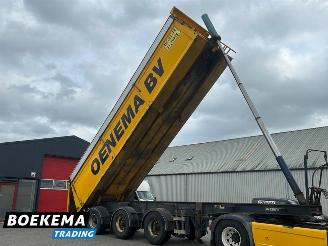 krockskadad bil oplegger Bulthuis TSTA23 Kipper 2xGestuurde As Liftas Milieukleppen Asfalt 31.70M2 2009/3