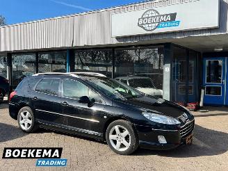 uszkodzony samochody osobowe Peugeot 407 2.0 Signature Pack Premium Panorama Navigatie Leer Cruise 2010/10