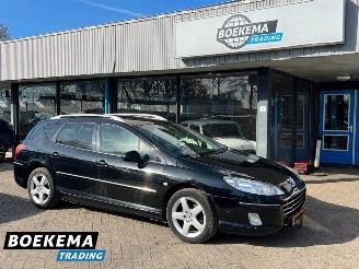 damaged passenger cars Peugeot 407 2.0 Signature Pack Premium Panorama Navigatie Leer Cruise 2010/10