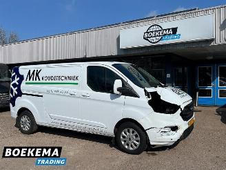 krockskadad bil bedrijf Ford Transit Custom 300 2.0 TDCI L2H1 Limited Navigatie Stoelverwarming Cruise PDC 2023/2