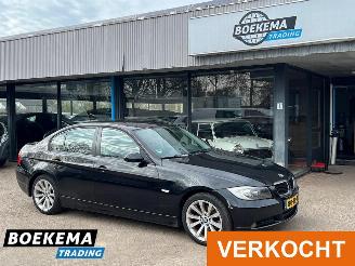 damaged passenger cars BMW 3-serie 318i High Executive Automaat Navigatie Xenon 2007/2