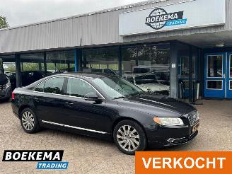 krockskadad bil auto Volvo S-80 2.0 D3 Momentum Automaat Leer Navigatie Cruise 2011/7