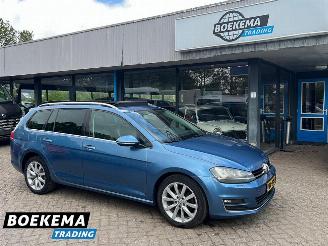 uszkodzony samochody osobowe Volkswagen Golf Variant 2.0 TDI 150PK Highline DSG Panorama Standkachel Leer Navigatie F1 2013/9