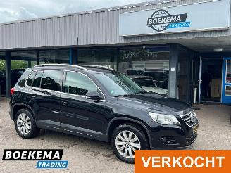 Voiture accidenté Volkswagen Tiguan 2.0 TSI Sport&Style 4Motion DSG Leer Stoelverwarming Navigatie 2010/11