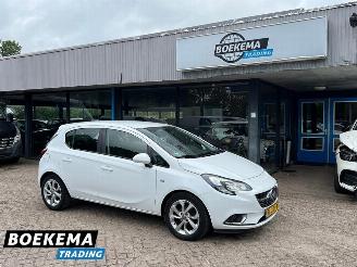 Coche accidentado Opel Corsa 1.4 Online Edition Navigatie Airco Cruise 5-Deurs LMV 2017/8