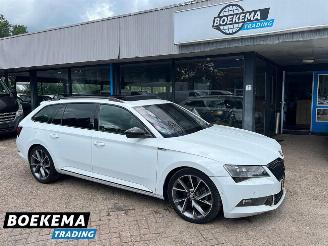 skadebil auto Skoda Superb Combi 1.4 TSI Sportline DSG Panorama Memory Keyless Canton 2018/4