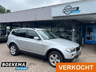 škoda osobní automobily BMW X3 2.0i Executive Anniversary Navigatie Cruise Leer Stoelverw Trekhaak PDC 2007/6