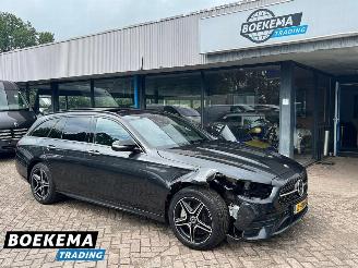 Voiture accidenté Mercedes E-klasse 300e Business Sol AMG Panorama Burmester Memory 2021/8