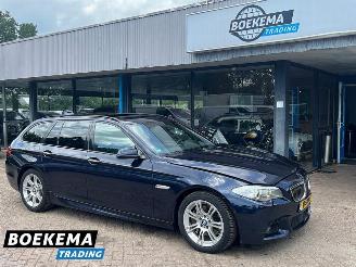 Voiture accidenté BMW 5-serie 535xi High Exe M-Sport Panorama Leer HUD Lane-Ass Keyless 2012/1