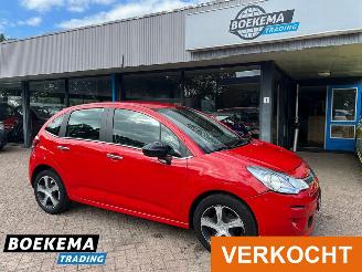 krockskadad bil auto Citroën C3 1.2 PT Selection Automaat Stoelverwarming Navi Clima 2016/7