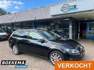 krockskadad bil auto Volkswagen Golf Variant 1.4 TSI Highline 140PK Cruise-Control Navi Clima 2014/8