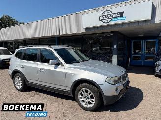 damaged passenger cars BMW X3 2.0i Executive Leer Stoelverwarming Clima Cruise 2007/8