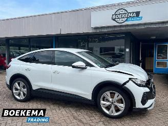 skadebil auto Audi Q4 Sportback e-tron 77kWh 204PK Stoelverwarming Navi Cruise 2022/3