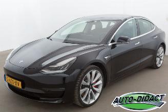 Vaurioauto  passenger cars Tesla Model 3 Performance AWD 75 KWH 2019/12