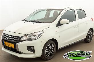 krockskadad bil auto Mitsubishi Space-star 1.0 Cool+ 97.616 km Airco 2020/11
