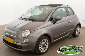 Damaged car Fiat 500C 0.9 TwinAir Airco Lounge 2013/5