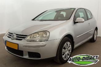 krockskadad bil auto Volkswagen Golf 1.4 Optive Airco 2008/2