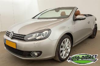skadebil auto Volkswagen Golf Cabrio 1.4 TSI Automaat 83.241 km NAP Clima Navi 2013/3