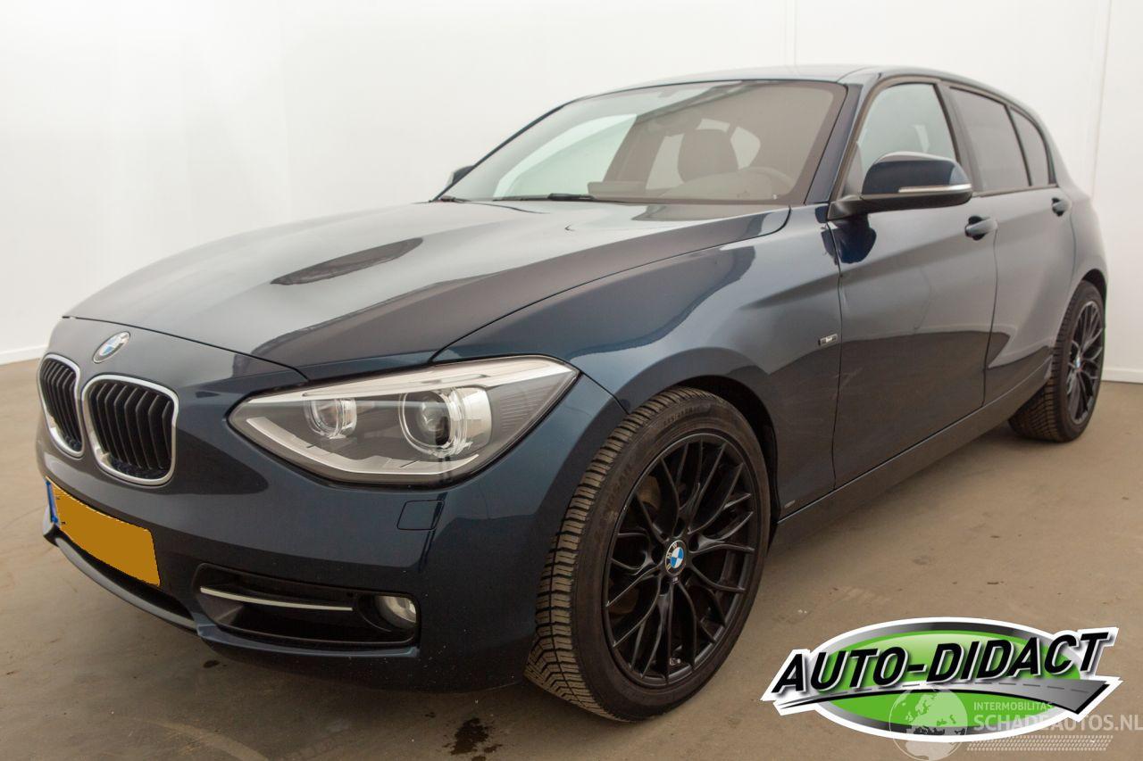BMW 1-serie 114i Navi Airco Stoelverwarming Leder Upgrade Edition
