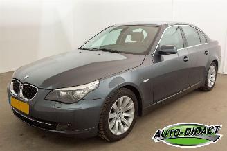 Schadeauto BMW 5-serie 520i Automaat Navi Leder Airco Executive 2008/5