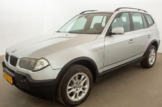 skadebil auto BMW X3 2.5i Automaat Clima Navi Executive 2004/5