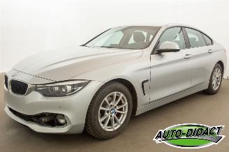 uszkodzony samochody osobowe BMW 4-serie 418d 110kW Automaat Navi Leder 2018/10