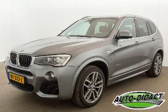Vaurioauto  passenger cars BMW X3 xDrive20d Automaat Pano Navi Leder High Executive M Sport Edition 2017/4