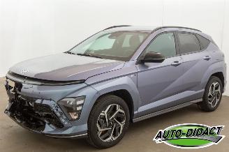 krockskadad bil auto Hyundai Kona 1.6 Hybrid Automaat N-Line 9655 km 2026/2