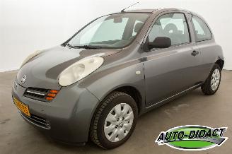 uszkodzony samochody osobowe Nissan Micra 1.2 Automaat Airco Visia 2004/2