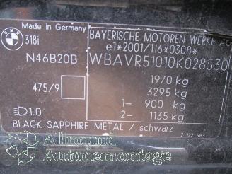 BMW 3-serie 3 serie Touring (E91) Combi 318i 16V (N46-B20B) [95kW]  (01-2006/08-20=
07) picture 13