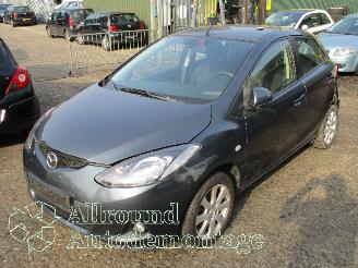 Coche siniestrado Mazda 2 2 (DE) Hatchback 1.3 16V S-VT (ZJ46) [55kW]  (10-2007/06-2015) 2009