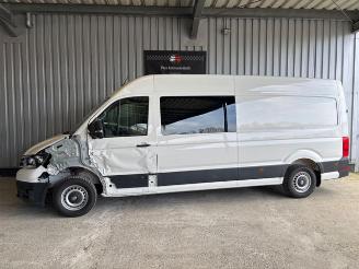 krockskadad bil bedrijf Volkswagen Crafter Kasten Extra Lang 5-Sitzer StandHz 2018/1