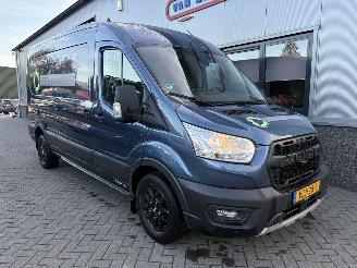 krockskadad bil bedrijf Ford Transit 350 2.0 TDCI L3H2 Trail MHEV 2021/2