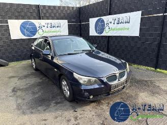 krockskadad bil auto BMW 5-serie 5 serie (E60), Sedan, 2003 / 2010 520i 24V 2004/4