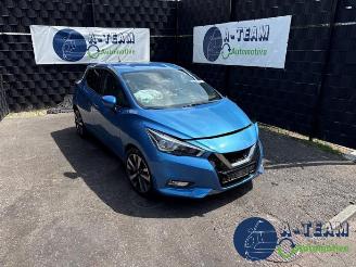 Vrakbiler auto Nissan Micra Micra (K14), Hatchback, 2016 / 2025 0.9 IG-T 12V 2017/5